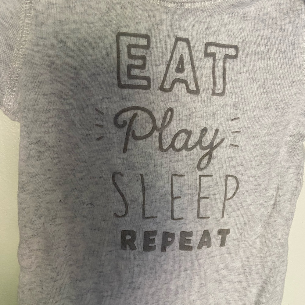 Carter’s grey Onesie
